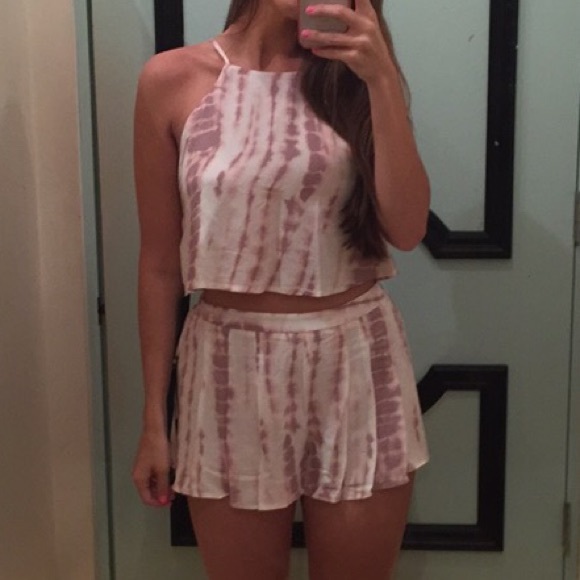 Tie Dye Short & Top Set