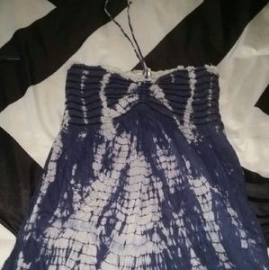 Tye dyed dress/coverup