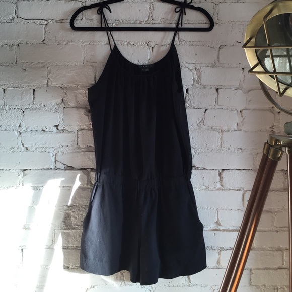 Theory shorts romper