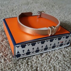 Keep Collective Rose Gold Leather Bracelet