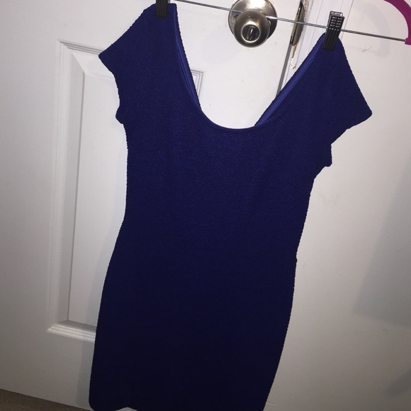 Blue dress