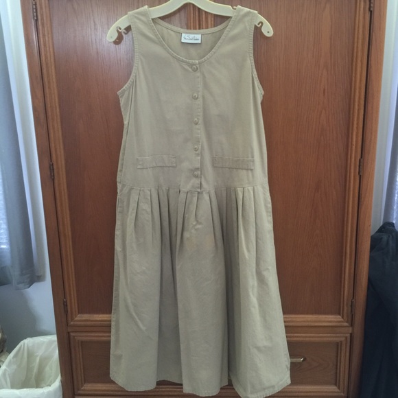 Tan Dress