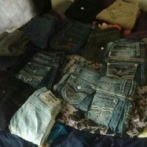 Rock revival , true religion ,robin jeans  TRADES