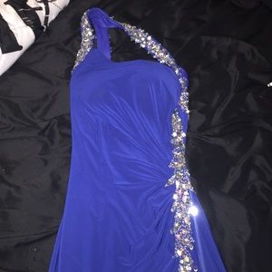 Blue prom dress!
