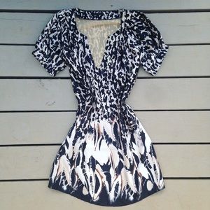 Leopard print dress