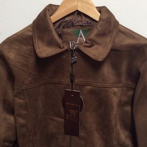 camel skin leather jacket
