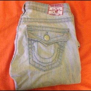 Light blue true religion jeans