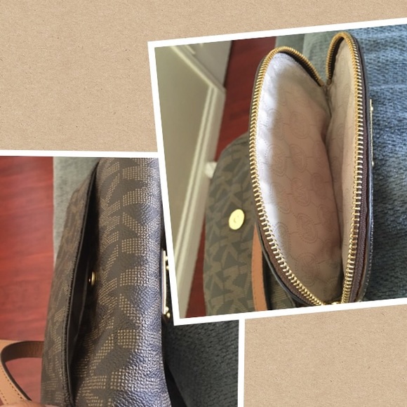 🔴SOLD🔴 Michael Kors Jet Set Item Flap Crossbody - Picture 4 of 4