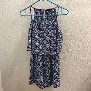 royal blue romper