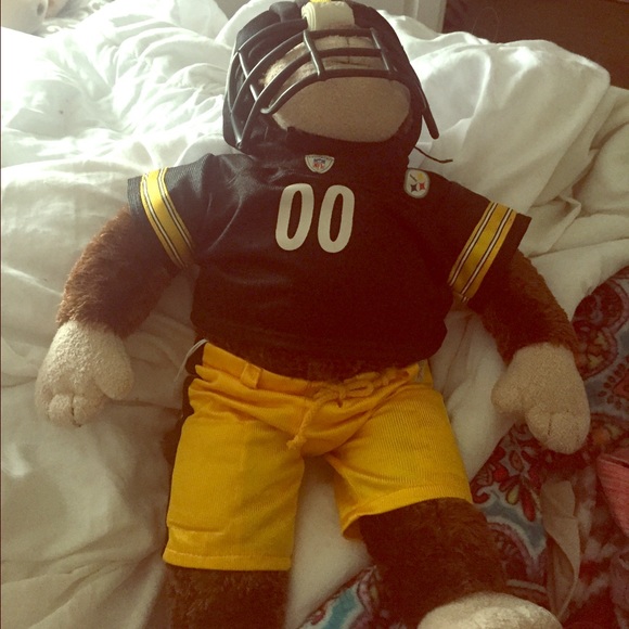 Steelers monkey build-a-bear