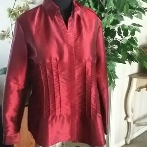 BEAUTIFUL WINE COLOR BLOUSE