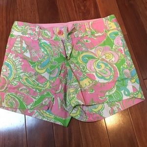 Lily Pulitzer Callahan shorts size 00
