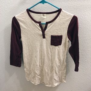 zumiez baseball tee