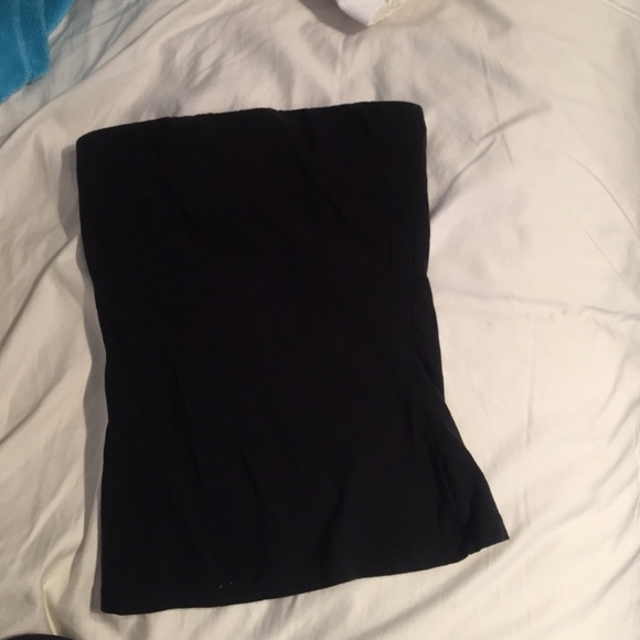 Black tube top!