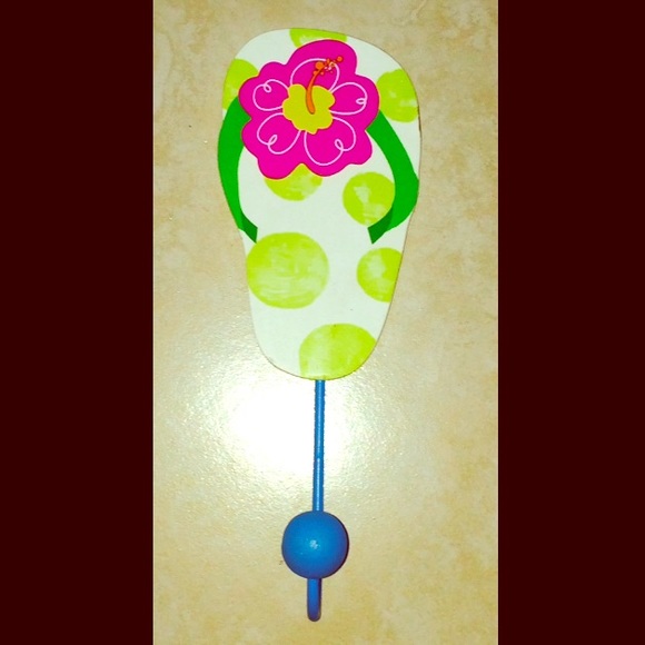 🌺Adorable Flip Flop Wall Hook.🏖Beachy & Cute