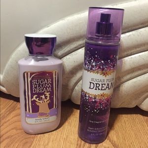 Bath and body works perfume and lotion combo