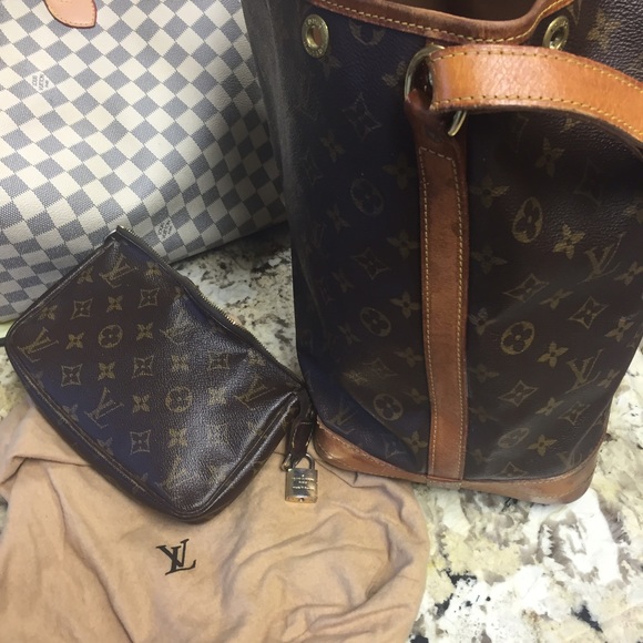 Louis Vuitton Noe and pochette. - Picture 2 of 2