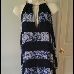 Michael Kore gold chain dress