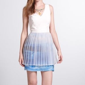 Anthropologie floating fjords dress