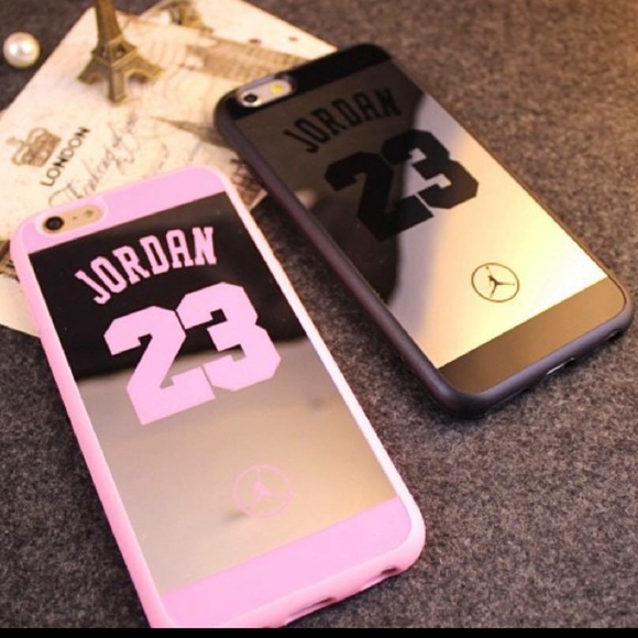 Pink Jordan Mirror Case IPhone 6/6s/6 Plus/6s Plus - Picture 2 of 3