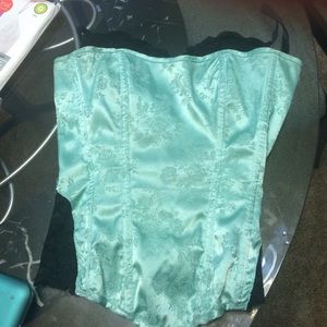 BEAUTIFUL MINT GREEN CORSET
