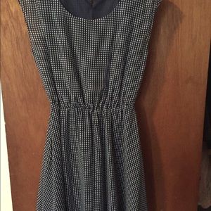 Gap cap sleeve dress fit and flare dress