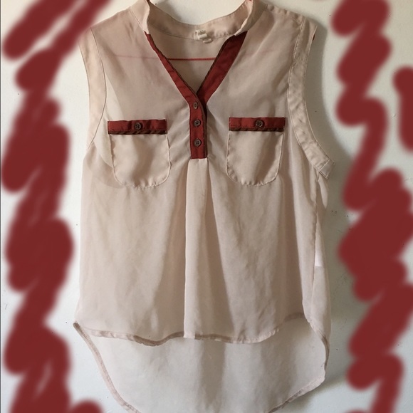 Beige blouse
