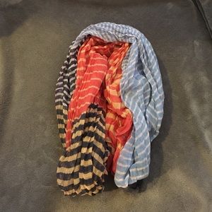 Striped scarf
