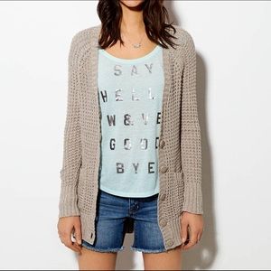 AMERICAN EAGLE OUTFITTERS CHUNKY CARDIGAN ❤️