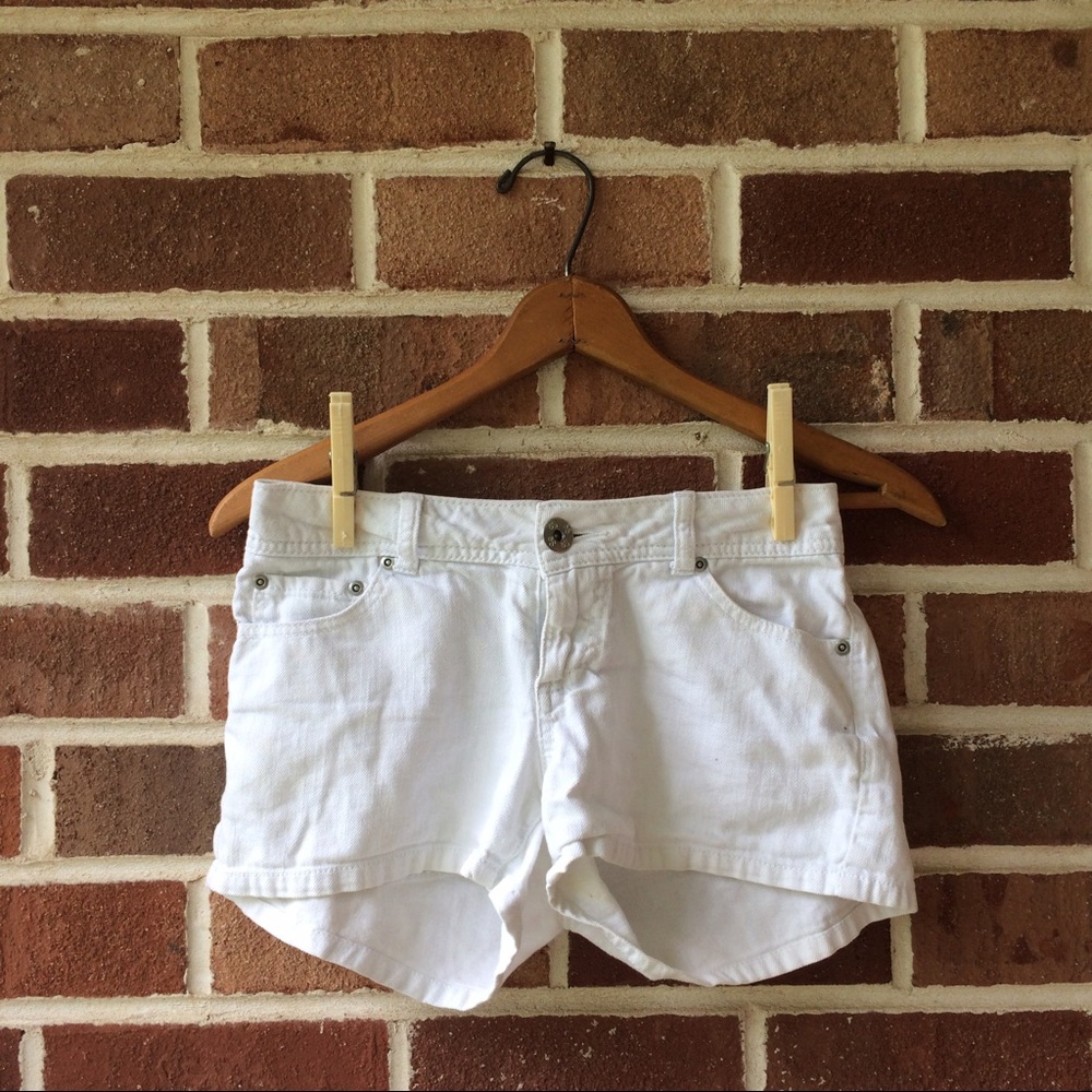 White shorts