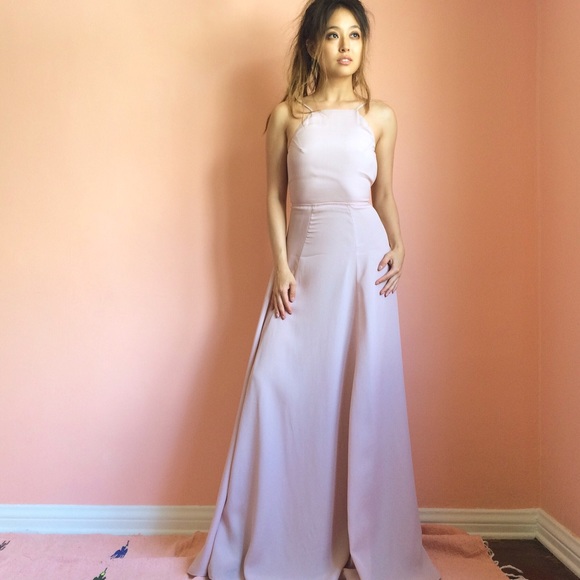 Reformation Noelle Blush Dress - Picture 2 of 4