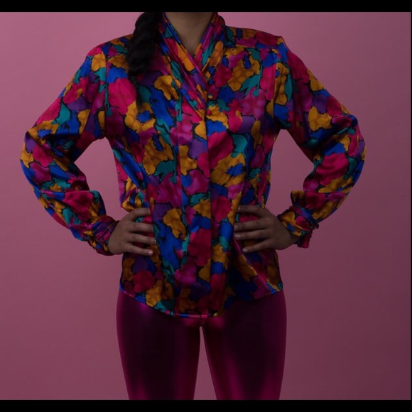 90's Mom Blouse - Picture 1 of 1