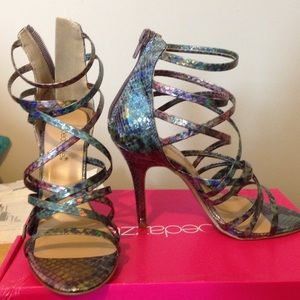 Shoedazzle strap heels