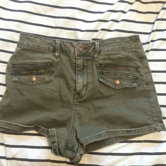 Bullhead denim super high rise shorty