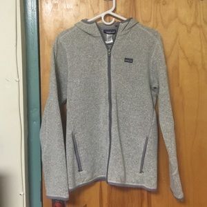 Patagonia long sleeve hooded jacket