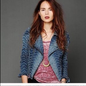 Free people denim jacket