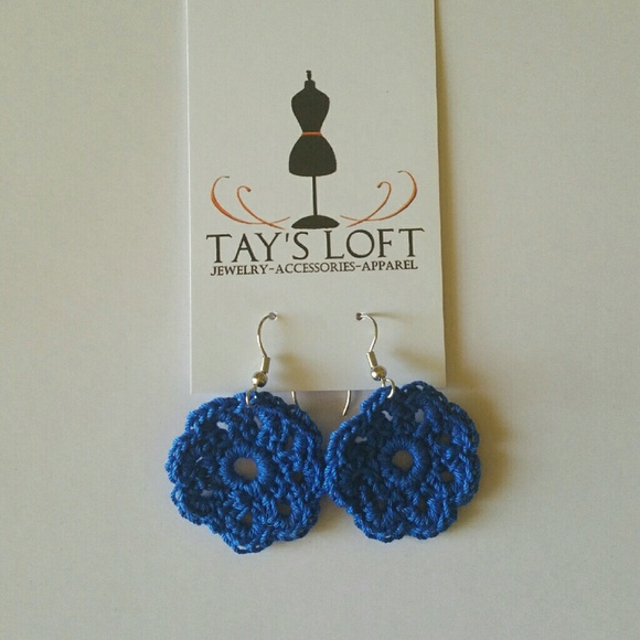 Festival Ready BOHO Crochet Earrings - Picture 2 of 2