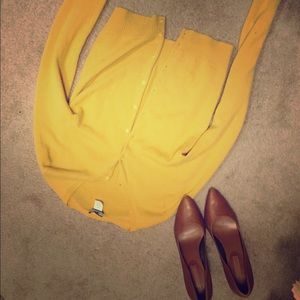 J crew cashmere cardigan