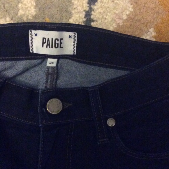 Paige Denim Skinny leg size 25 Jeans - Picture 3 of 4