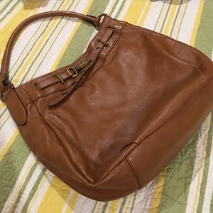Liz Claiborne leather brown handbag