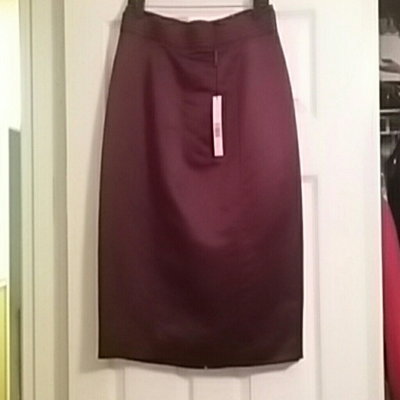 Burgandy Skirt