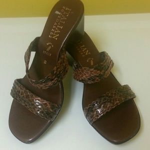 Italian Wedge sandals