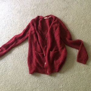Red sweater!