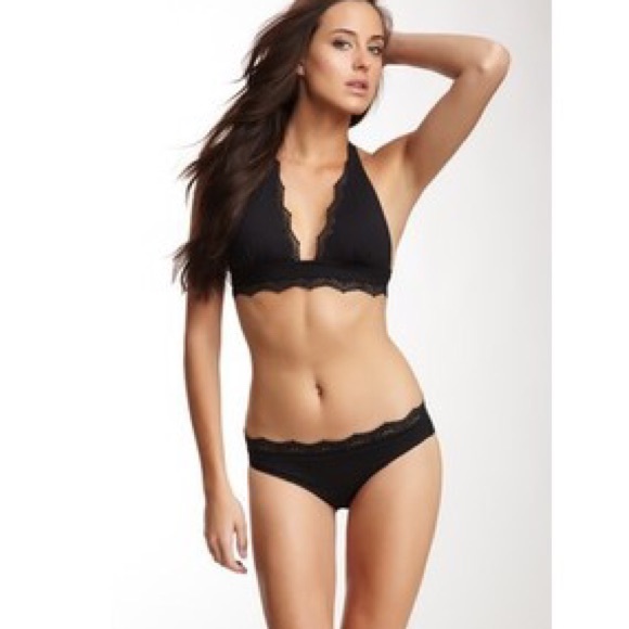 Bcbg laser cut bikini bottom M
