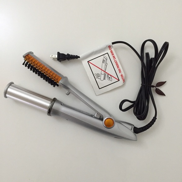 Rotating Hot Iron Straightener and Curler