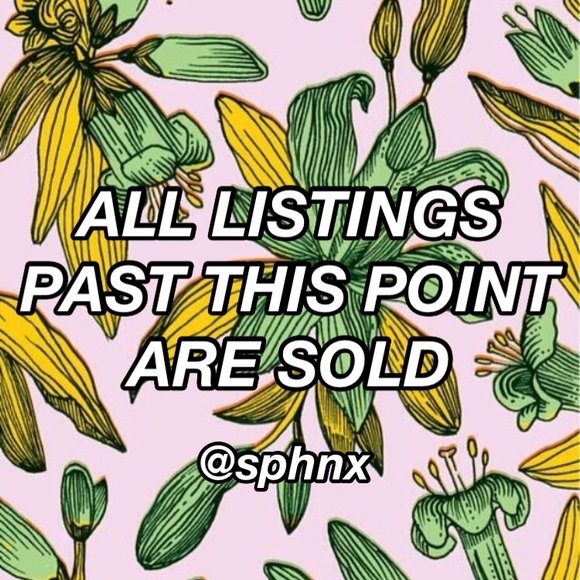 All listings past this point are sold