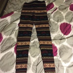 Printed leggings