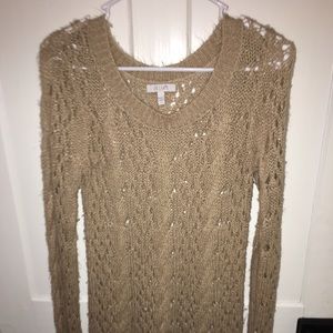 Tan sweater