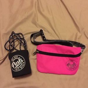 Pink fanny pack & loozie NTW