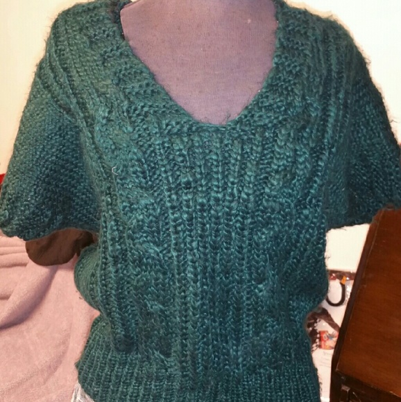 Emerald green sweater